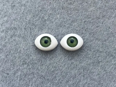 Очі овальні "Живі" - 8*11мм