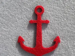 Аплікація з фетру <Якір>