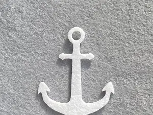 Аплікація з фетру <Якір>