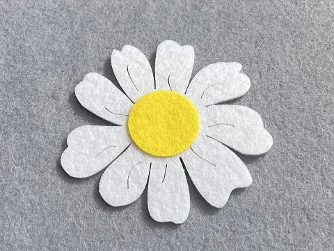 Аплікація з фетру <Ромашка>
