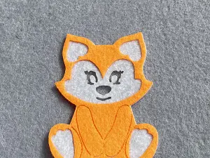 Аплікація з фетру <Білка>