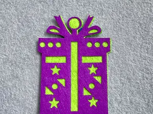 Аплікація з фетру <Подарунок>