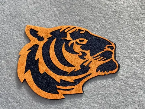 Аплікація з фетру <Тигр>