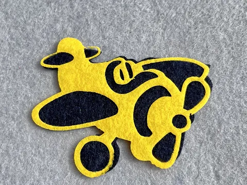 Аплікація з фетру <Вертоліт>