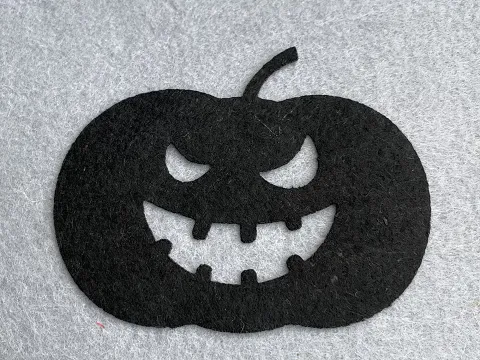 Аплікація з фетру <Гарбуз>