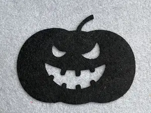 Аплікація з фетру <Гарбуз>