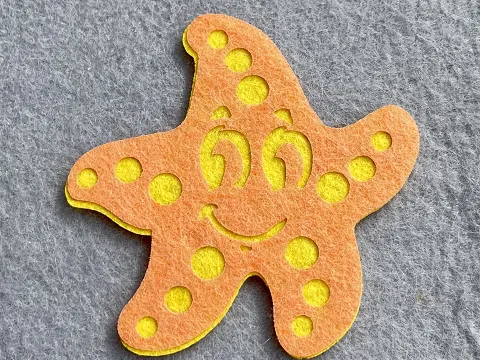 Аплікація з фетру <Морська зірка>