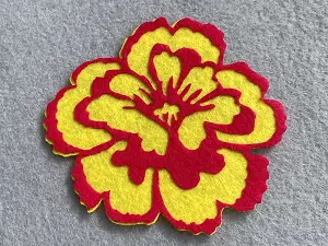 Аплікація з фетру <Квітка>