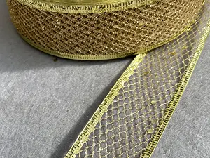 Новорічна стрічка-3,8см