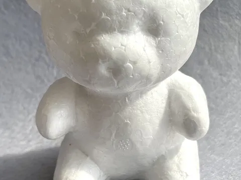 Заготівля з пінопласту-ведмедик