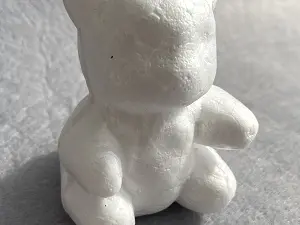 Заготовка из пенопласта-мишка