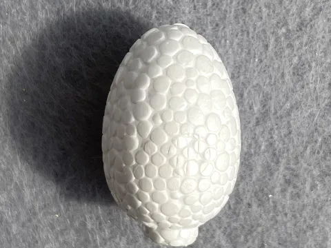 Заготівля з пінопласту-яйця