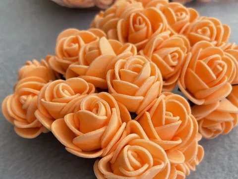 Троянди з фоамірана ø2-2,5см