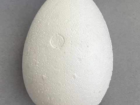 Заготівля з пінопласту-яйце 22см