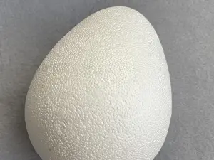 Заготівля з пінопласту-яйце 15см