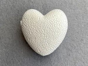 Заготівля з пінопласту-серце 6см