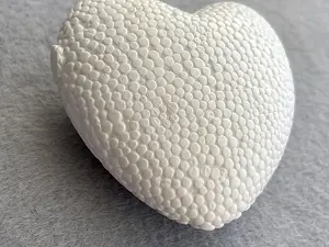 Заготовка из пенопласта-сердце 6см