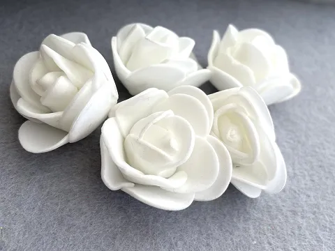 Троянди з фоамірана: 3,5-4см