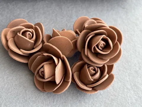 Троянди з фоамірана: 3,5-4см