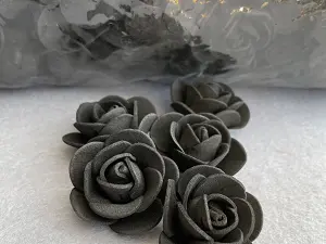 Розы из фоамирана: 3,5-4см