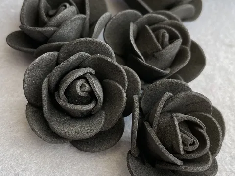 Розы из фоамирана: 3,5-4см