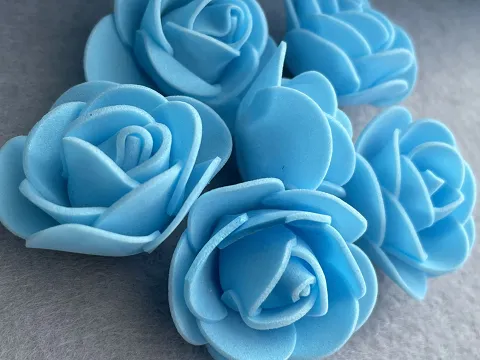 Троянди з фоамірана: 3,5-4см