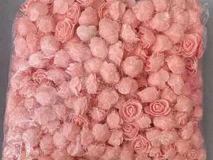 Розы из фоамирана: 3,5-4см