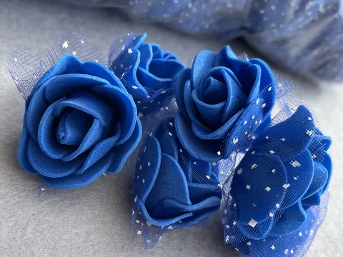 Троянди з фоамірана: 3,5-4см