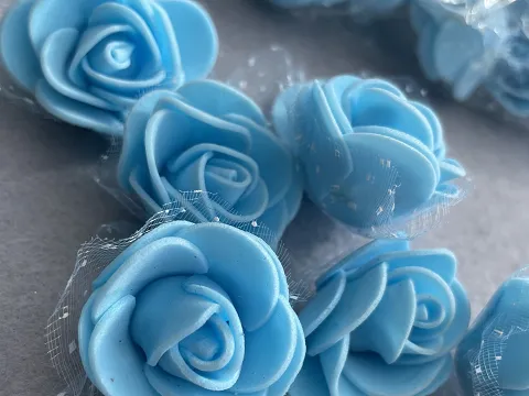 Троянди з фоамірана: 3,5-4см