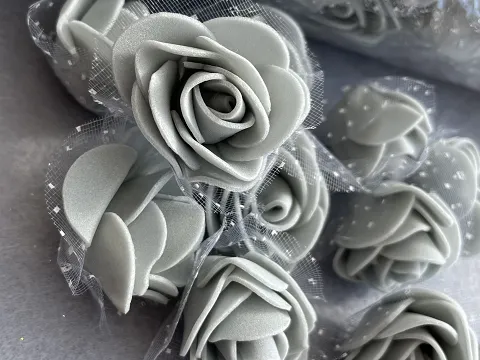 Троянди з фоамірана: 3,5-4см