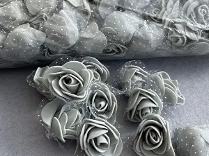 Троянди з фоамірана: 3,5-4см