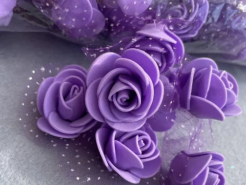 Троянди з фоамірана: 3,5-4см