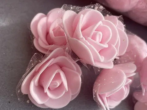 Троянди з фоамірана: 3,5-4см