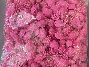 Розы из фоамирана: 3,5-4см
