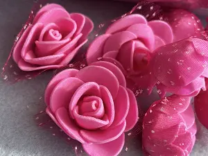 Троянди з фоамірана: 3,5-4см