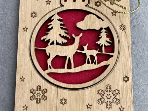 Підвіска з фанери