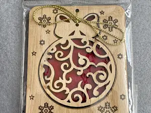 Подвеска из фанеры