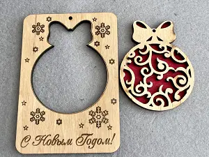 Подвеска из фанеры