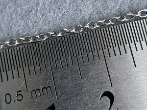 Ланцюг овальний-2мм