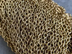 Цепь овальная-2мм