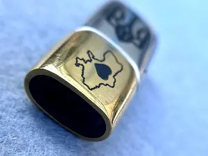 Замок магнітний з гравіюванням