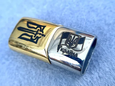 Замок магнітний з гравіюванням