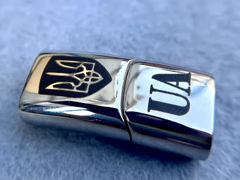 Замок магнітний з гравіюванням