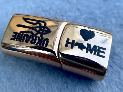 Замок магнітний з гравіюванням