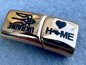 Замок магнітний з гравіюванням