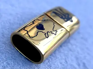 Замок магнітний з гравіюванням