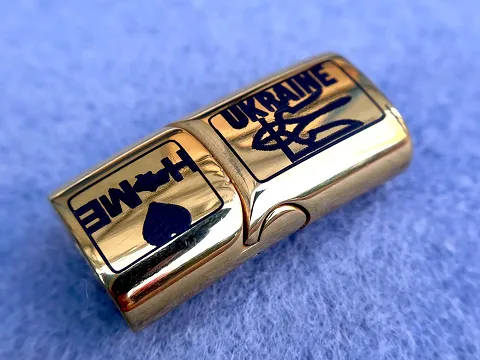 Замок магнітний з гравіюванням