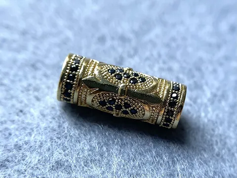 Бусина Трубочка