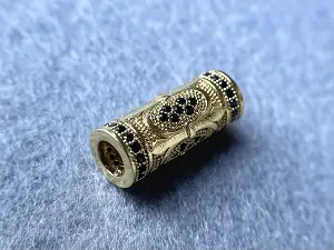 Бусина Трубочка