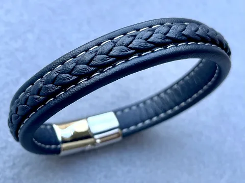 Браслет зі шкіри